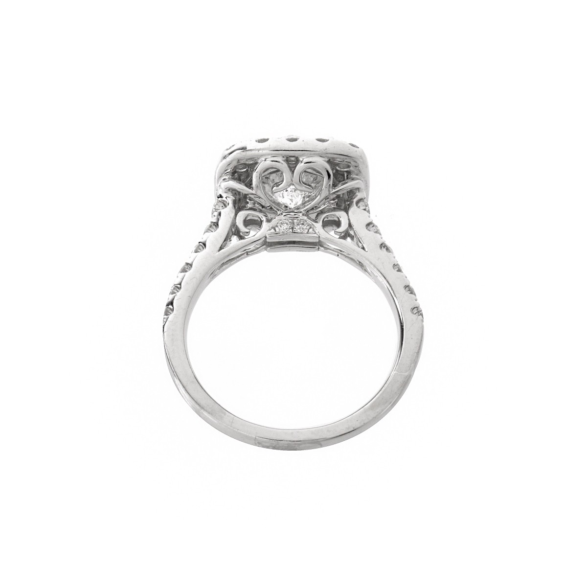 Diamond and 18K Ring