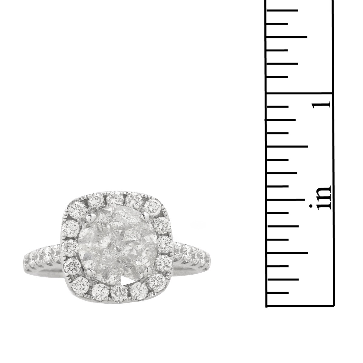 Diamond and 18K Ring