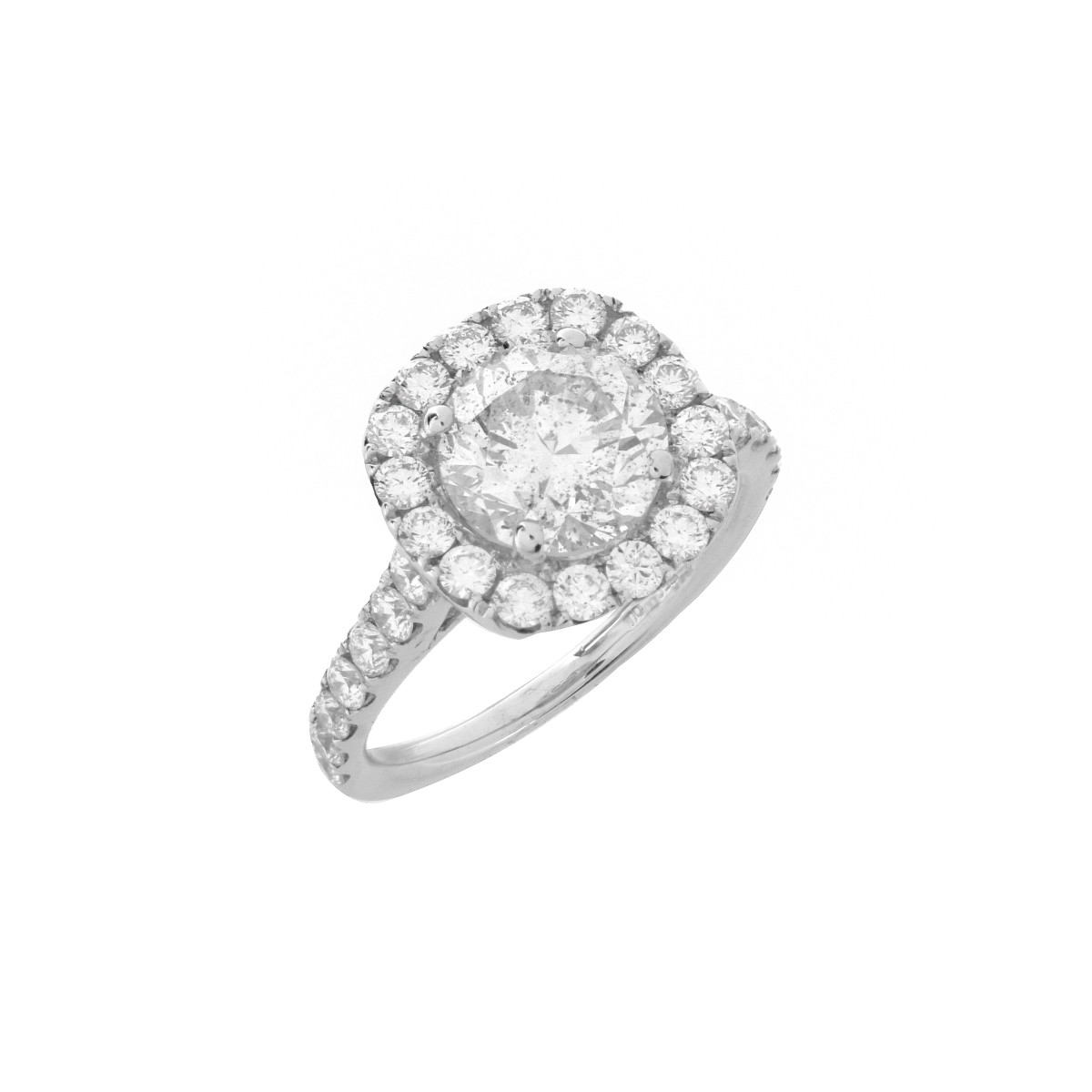 Diamond and 18K Ring