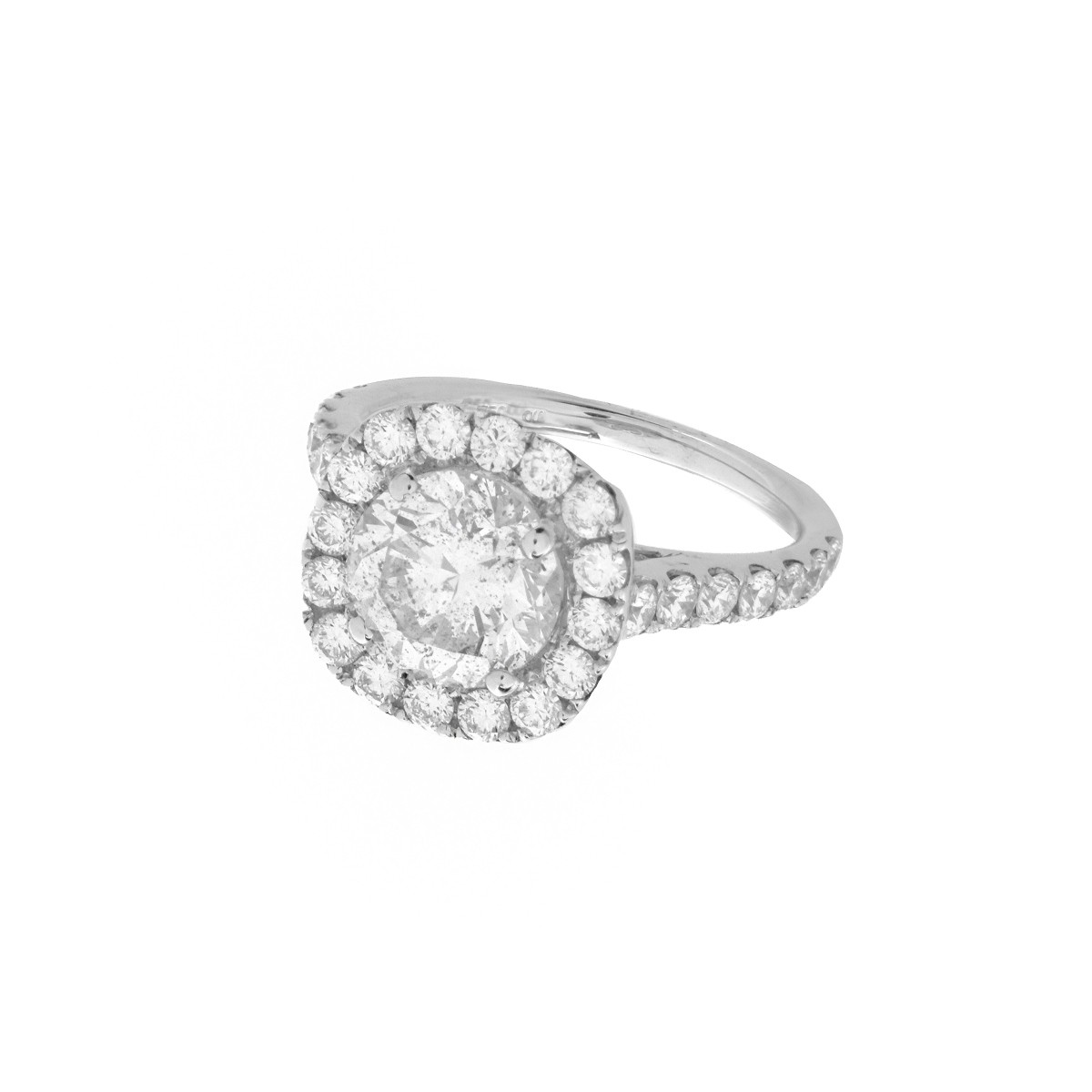 Diamond and 18K Ring