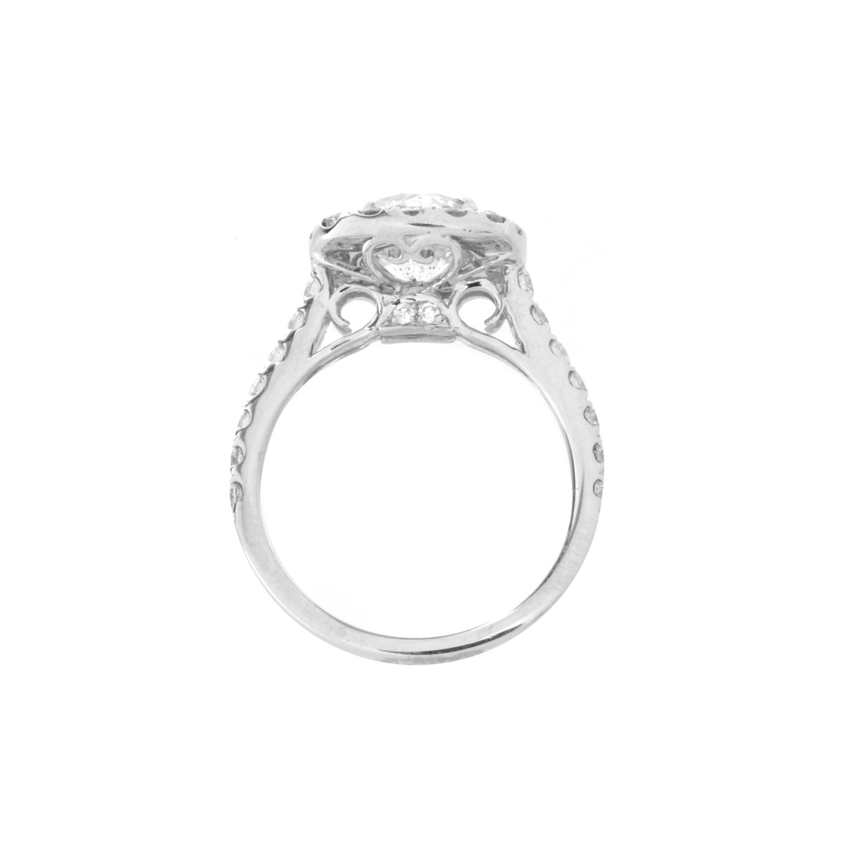 Diamond and 18K Ring