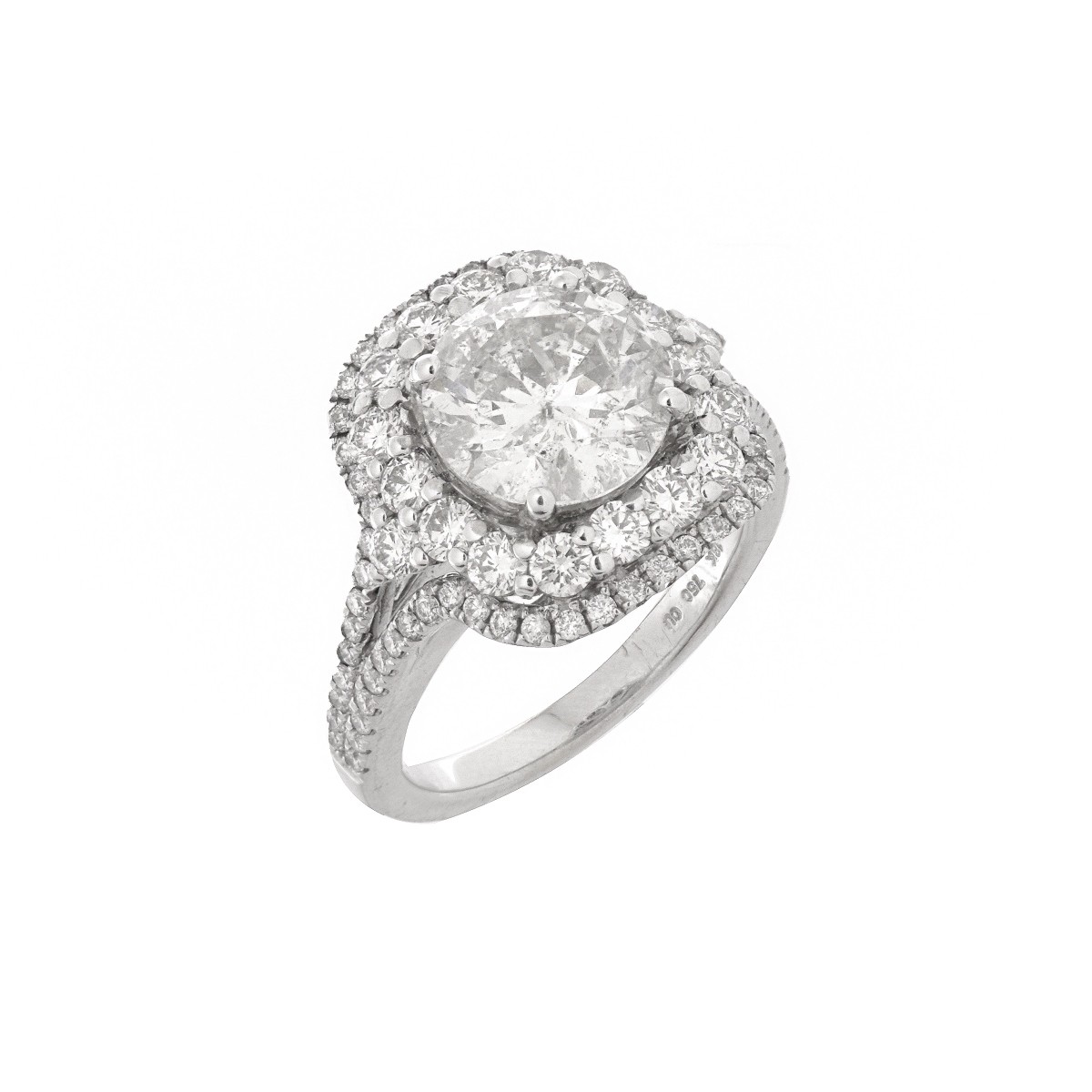 Diamond and 18K Ring