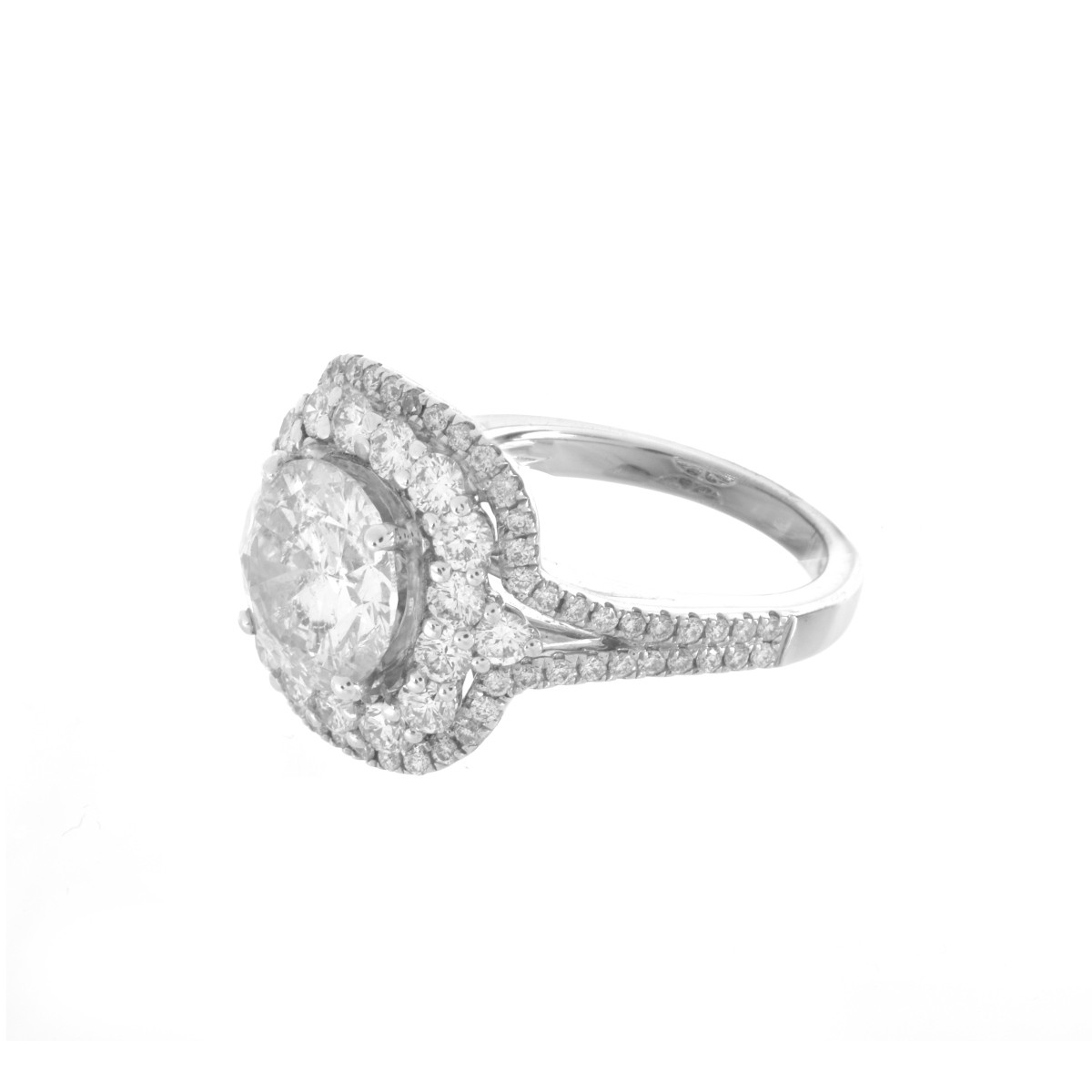 Diamond and 18K Ring