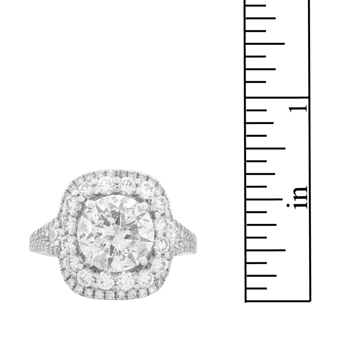 Diamond and 18K Ring