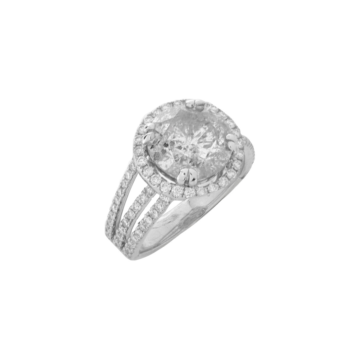 Diamond and 18K Ring