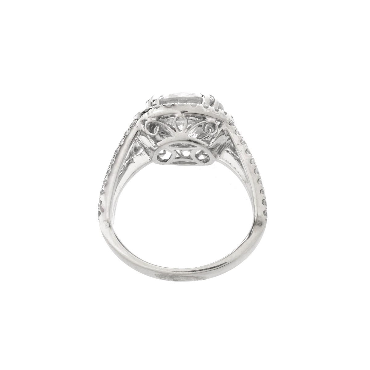 Diamond and 18K Ring