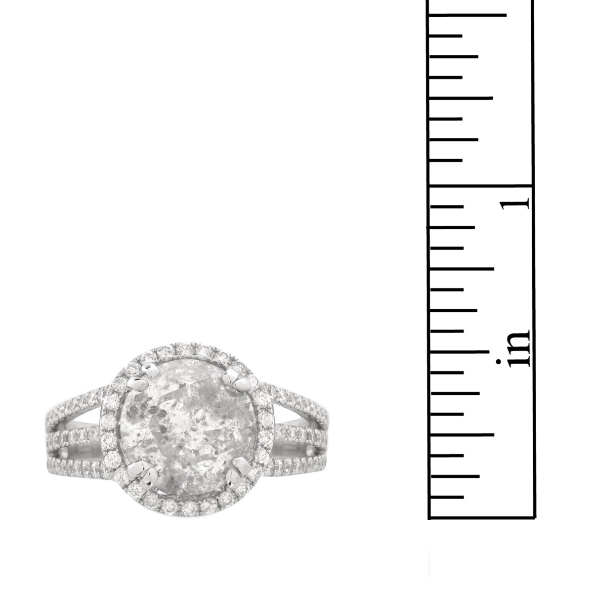 Diamond and 18K Ring