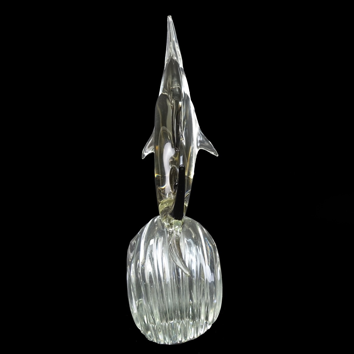 Licio Zanetti Murano Art Glass Swordfish