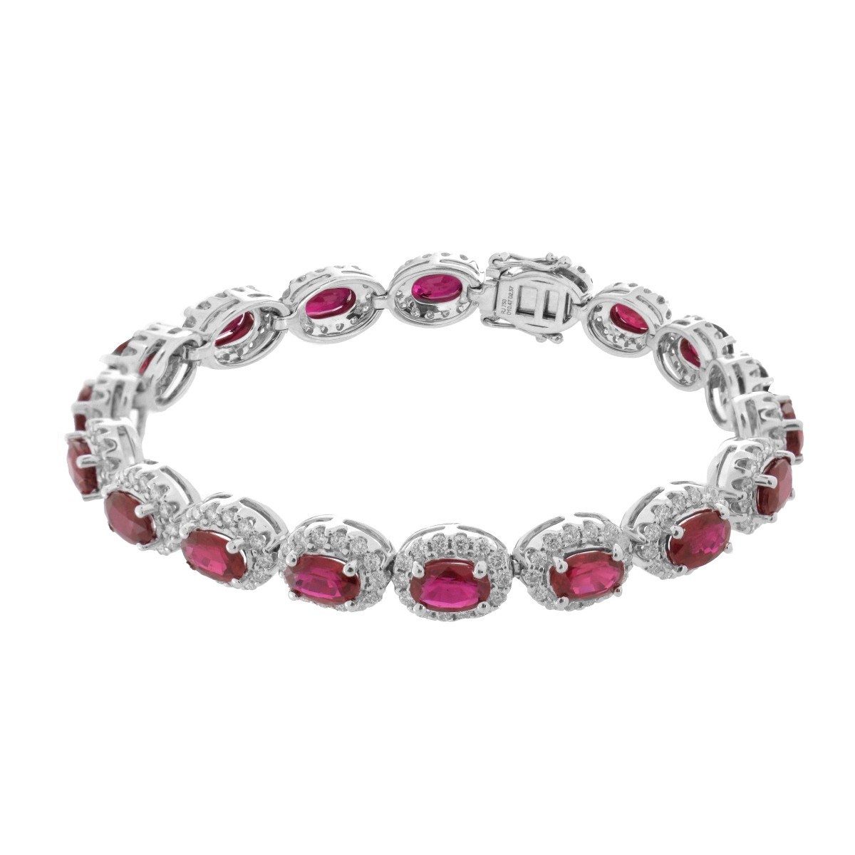 Ruby, Diamond and 18K Bracelet