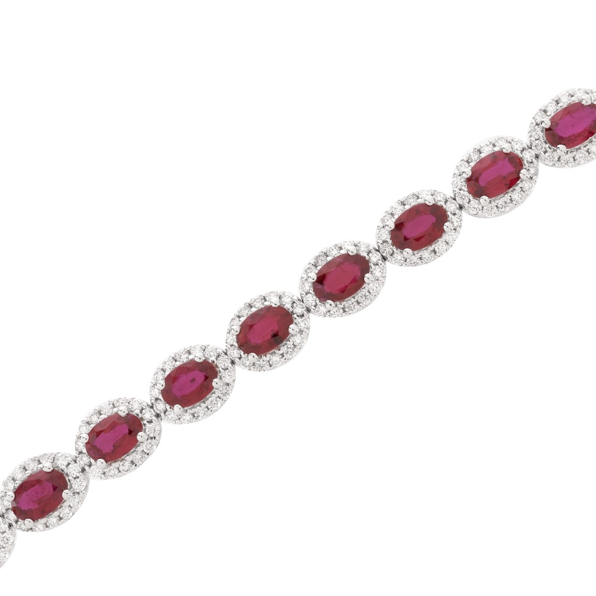 Ruby, Diamond and 18K Bracelet