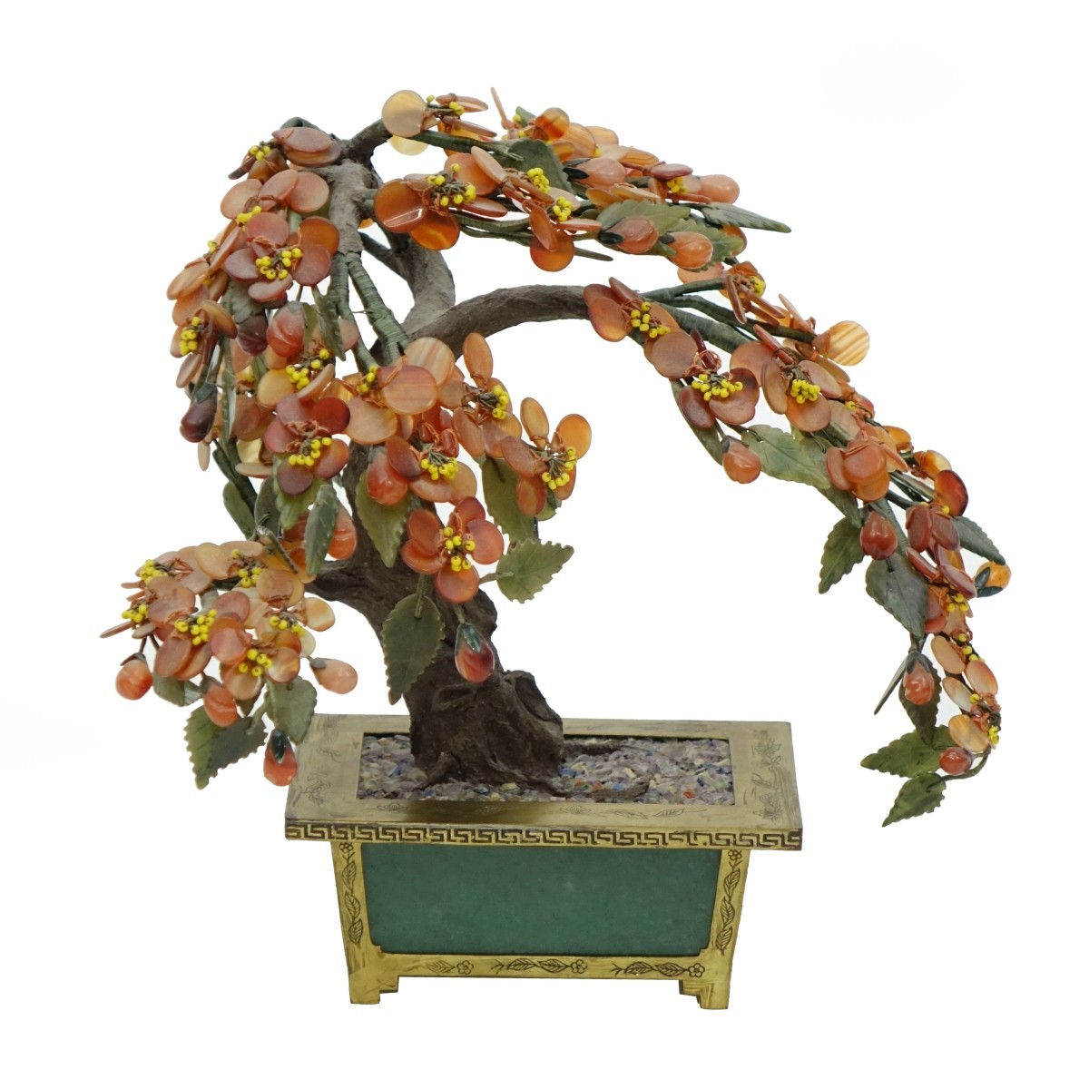 Chinese Gemstone Ming Tree