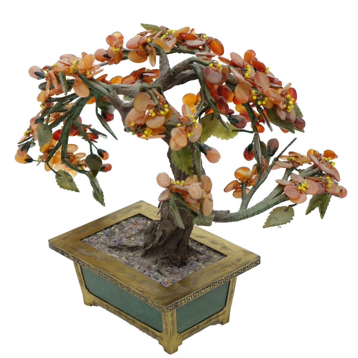 Chinese Gemstone Ming Tree