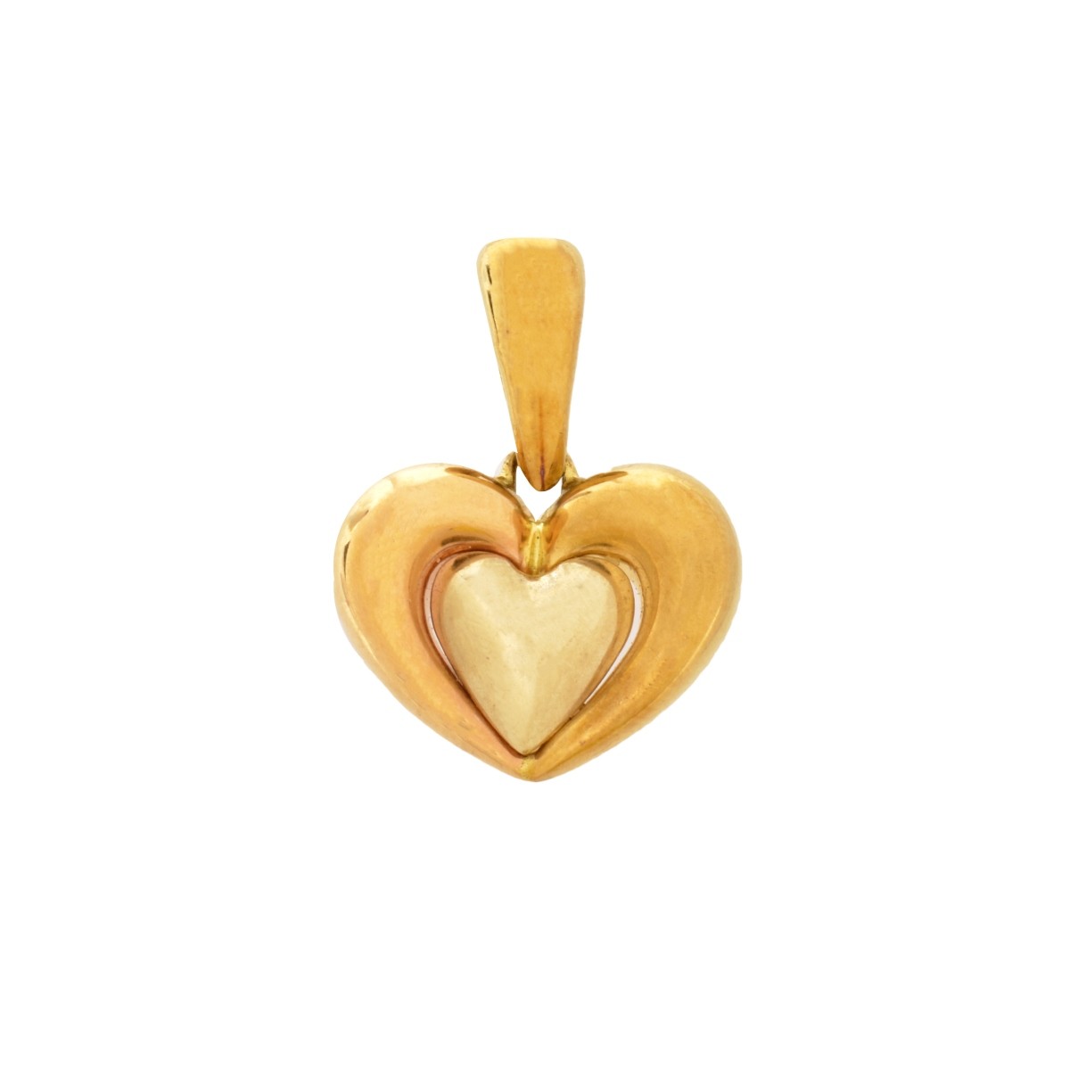 18K Heart Pendant