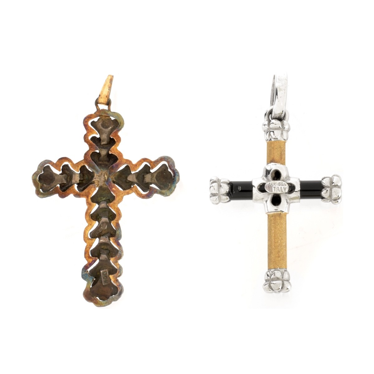 Two Cross Pendants