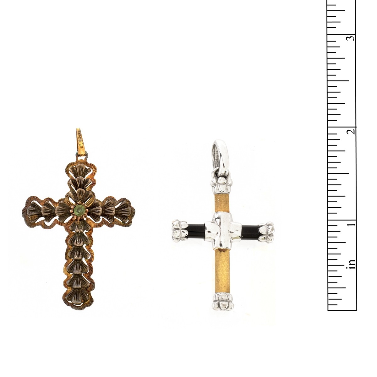 Two Cross Pendants