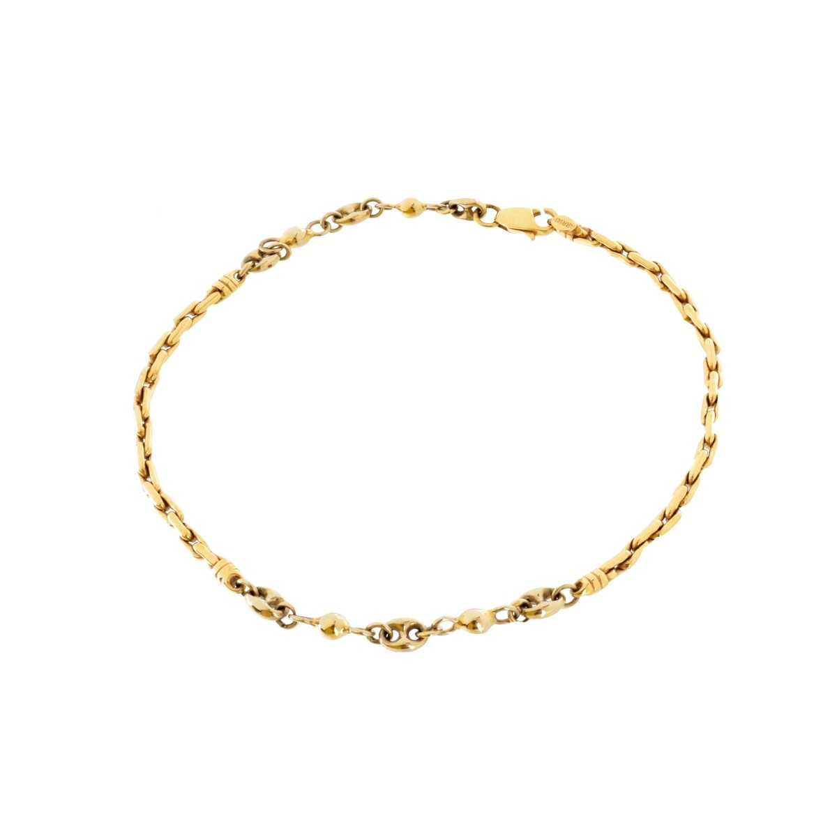 14K Anklet Bracelet