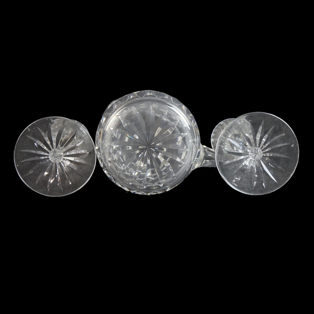 Three (3) Waterford Crystal Tableware
