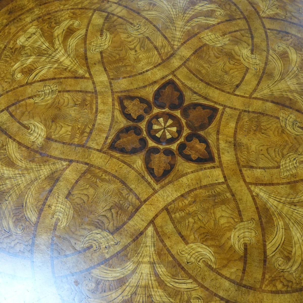 Maitland & Smith Hand Carved Center Table