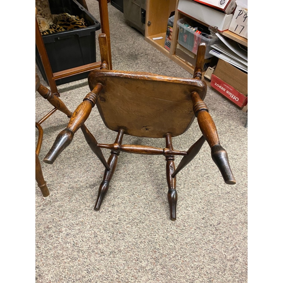 Eight (8) Antique Windsor Armchairs