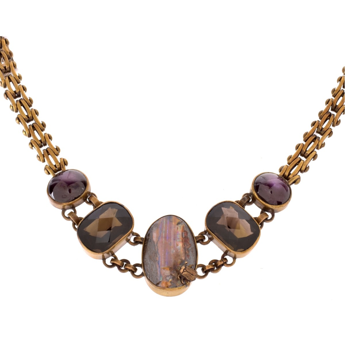 Stephen Dweck Gemstone Necklace