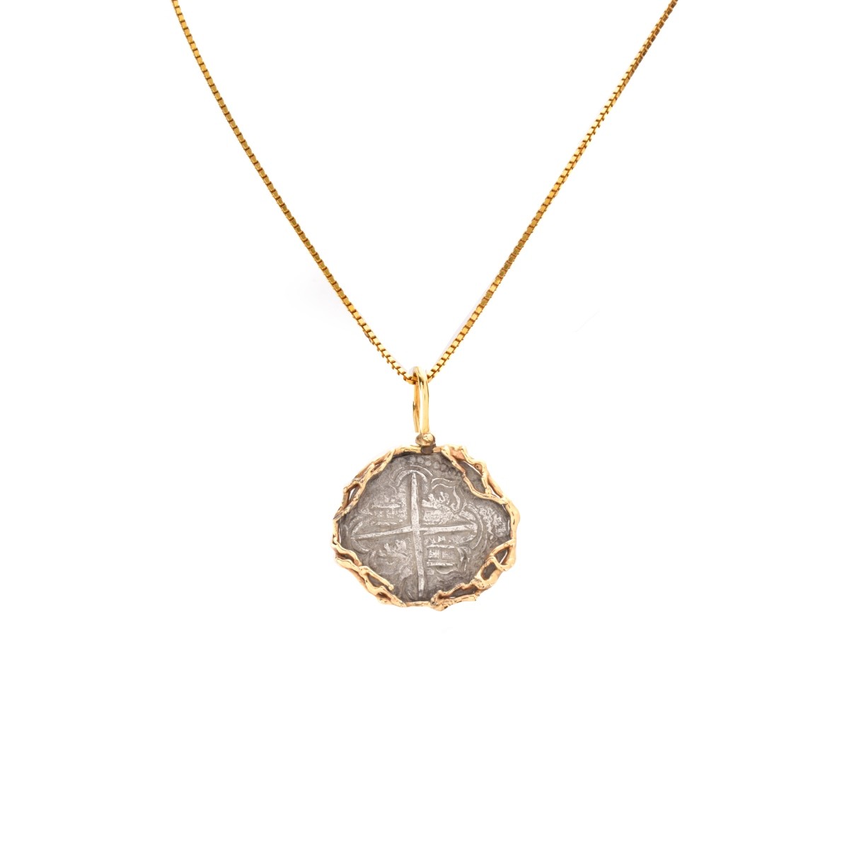 Atocha Coin and 14K Necklace