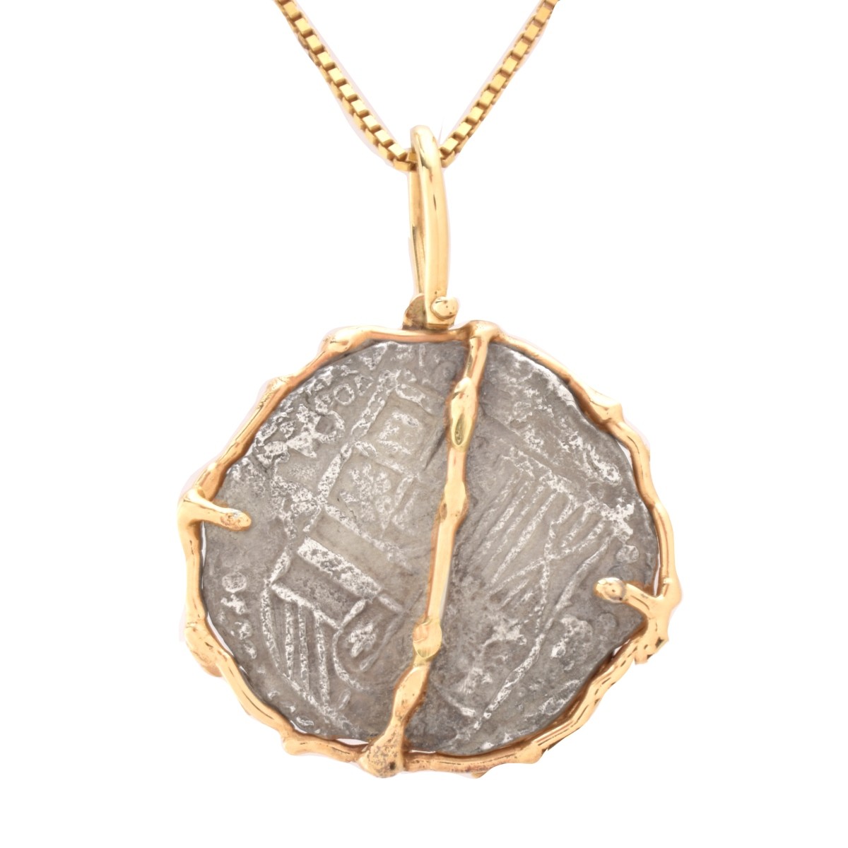 Atocha Coin and 14K Necklace