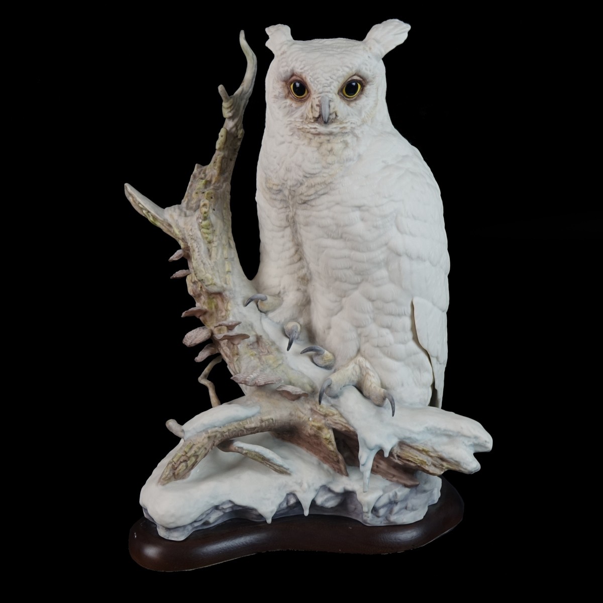 Cybis "Perched Owl" Porcelain Figurine