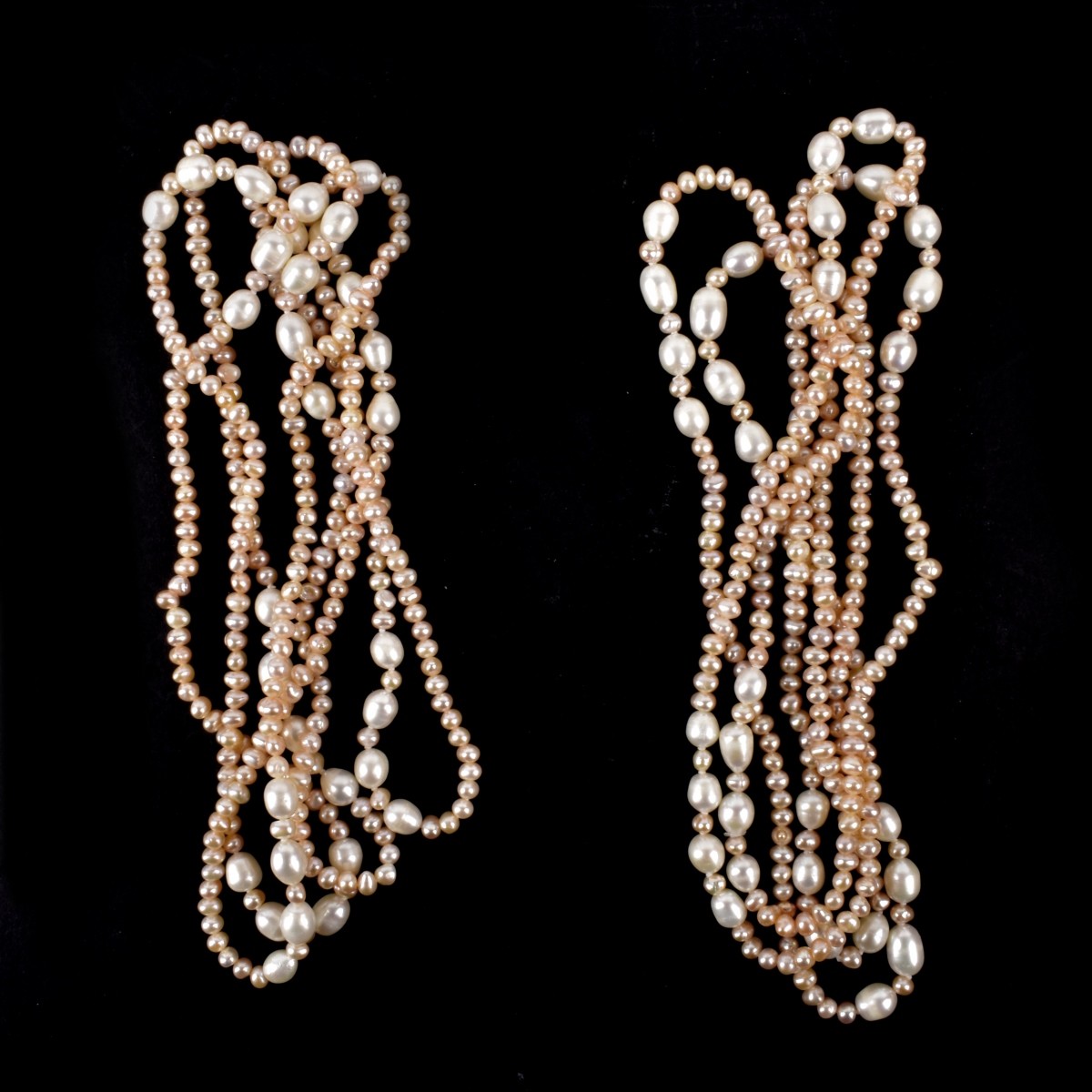 Two Pearl Necklaces