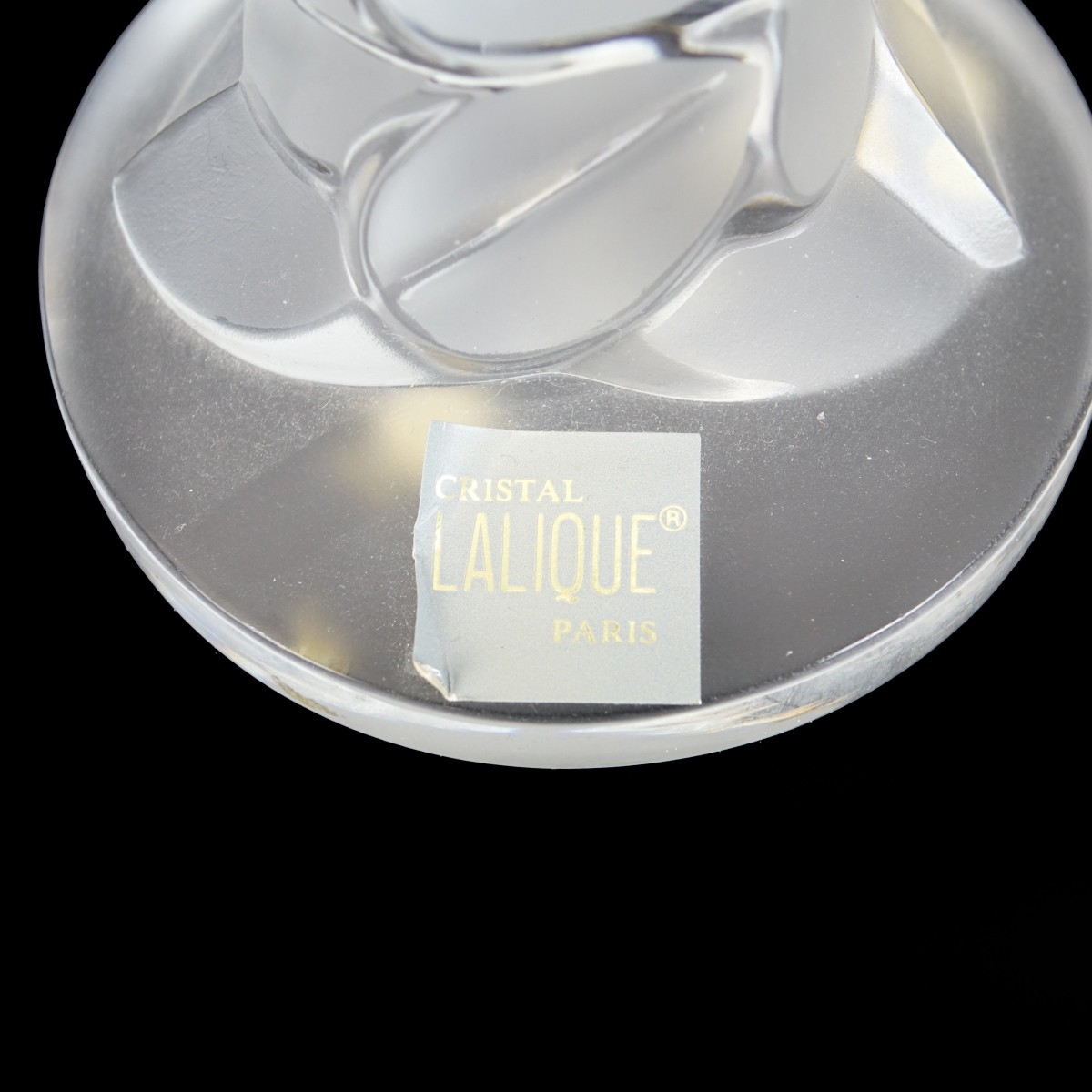 Lalique Double Bird Sculpture