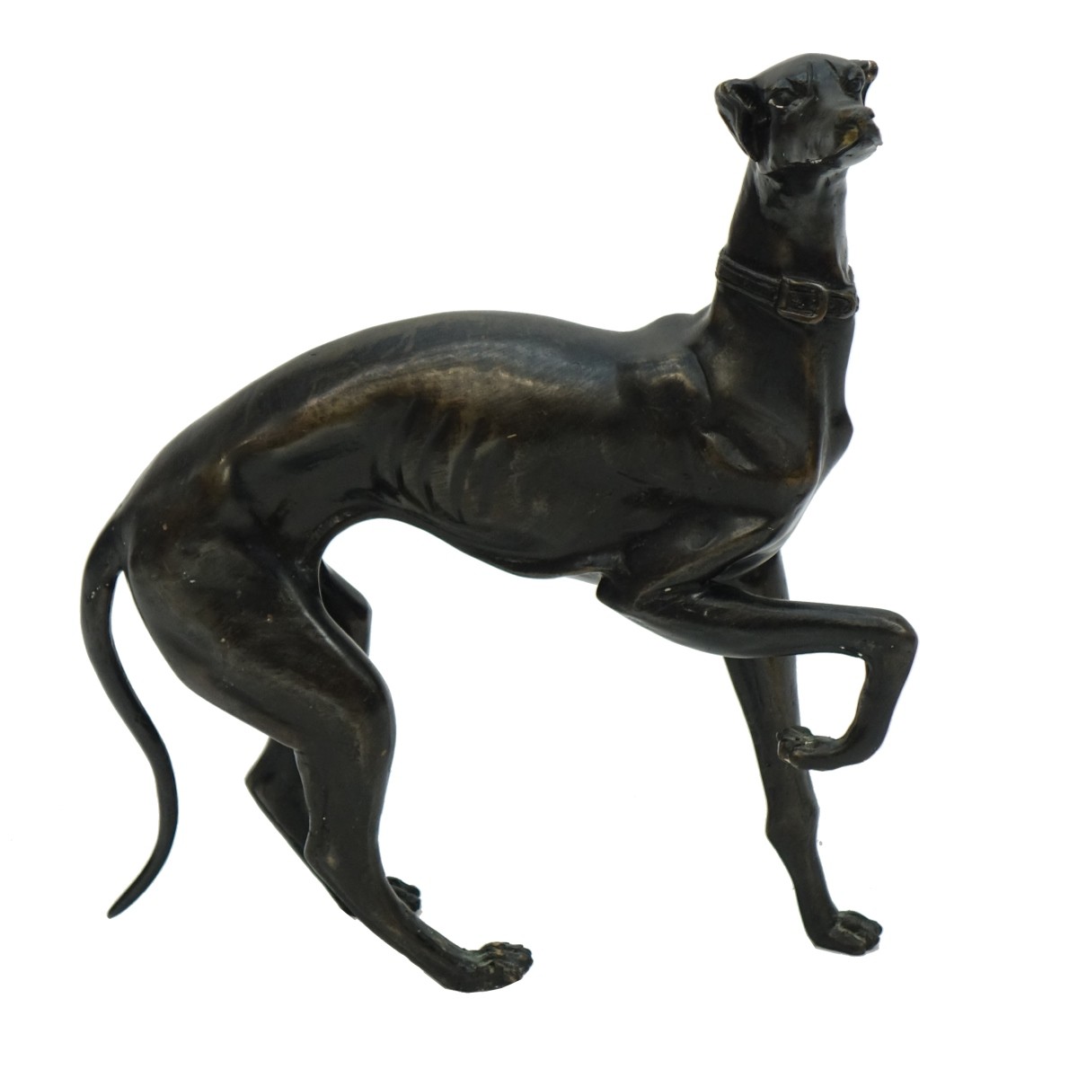 Modern Bronze Model of a Greyhound