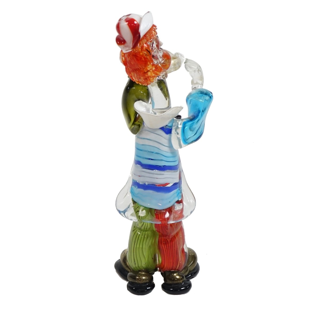 Mid Century Murano Art Glass Clown Figurine