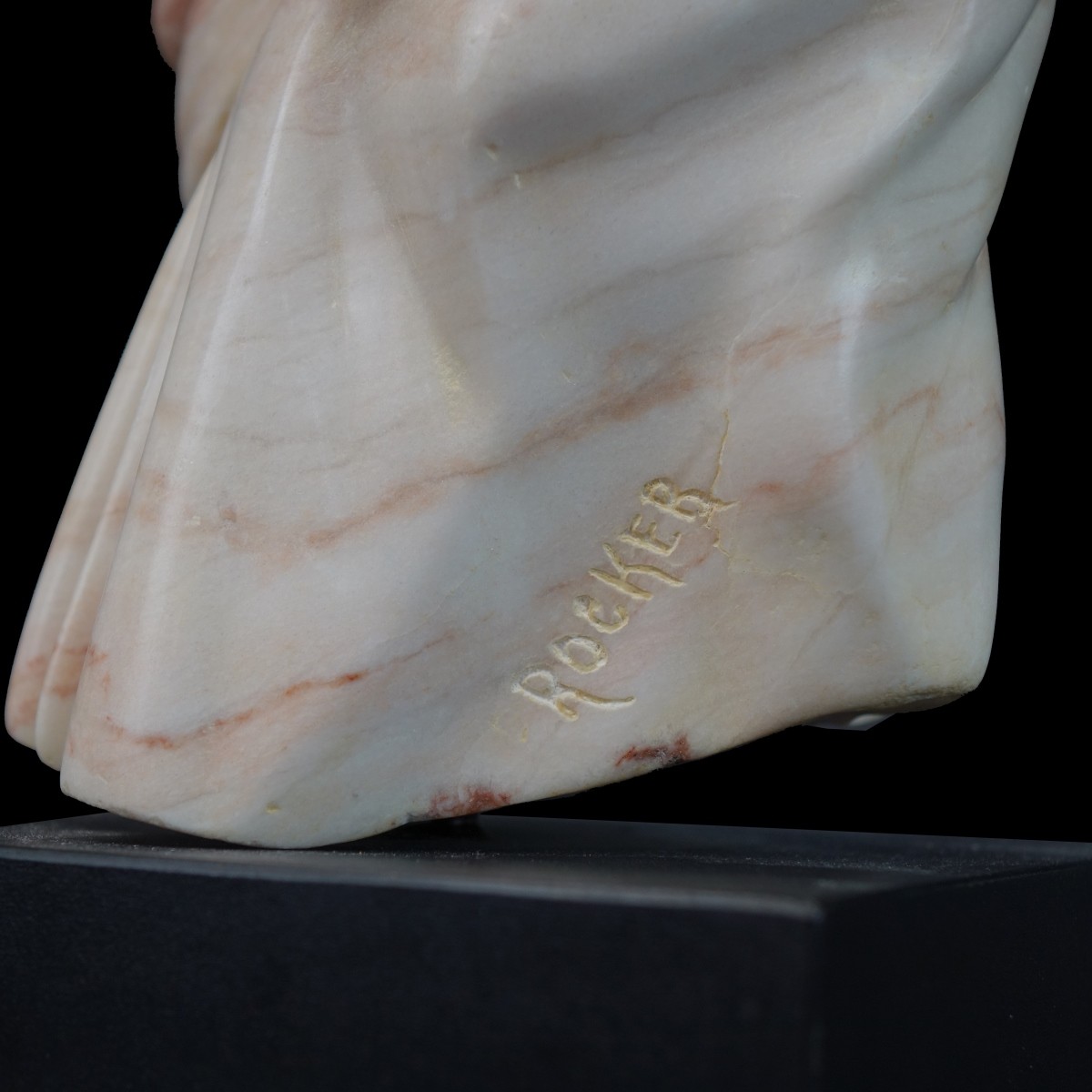 John Rocker Marble Sculpture