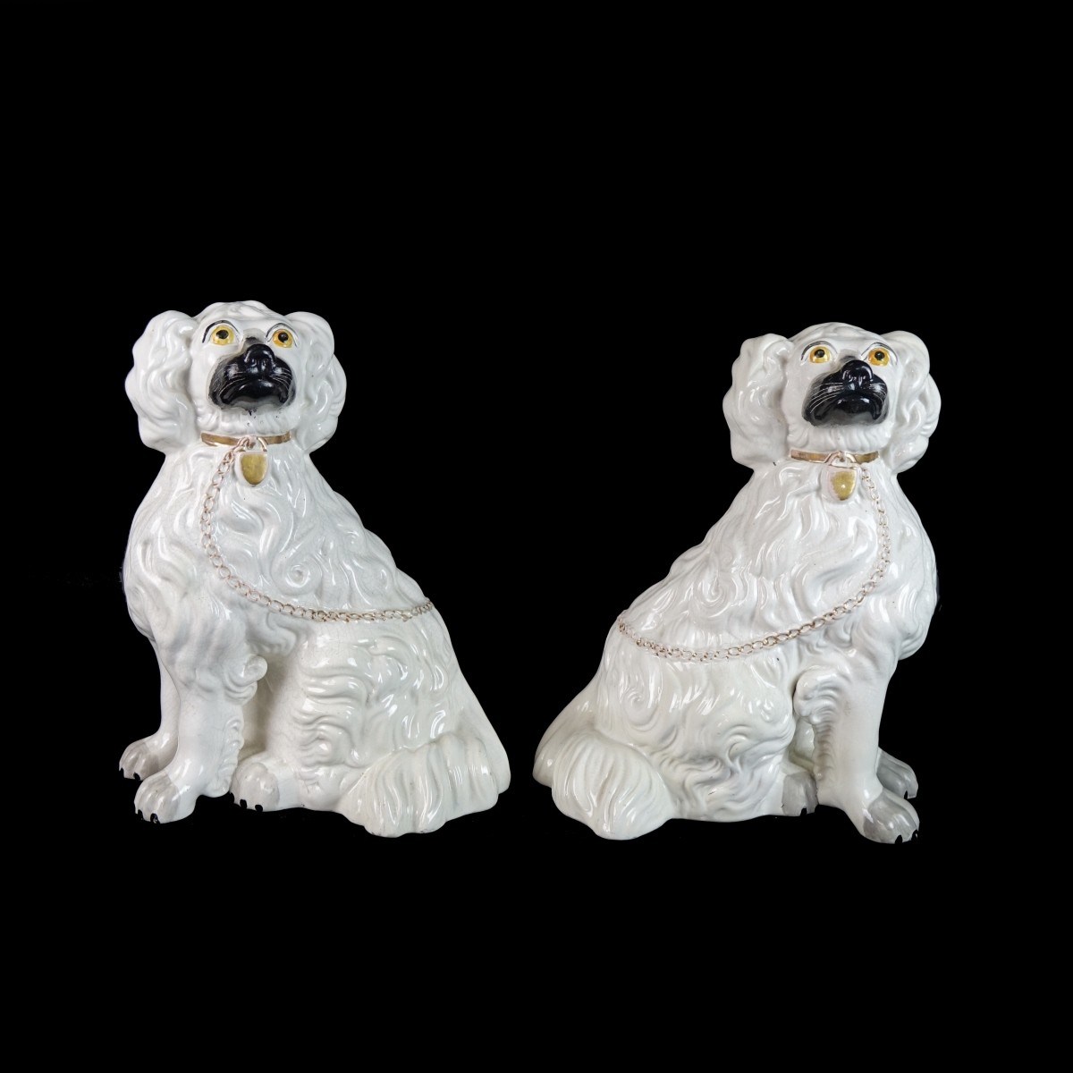 Pair of Staffordshire Figurines