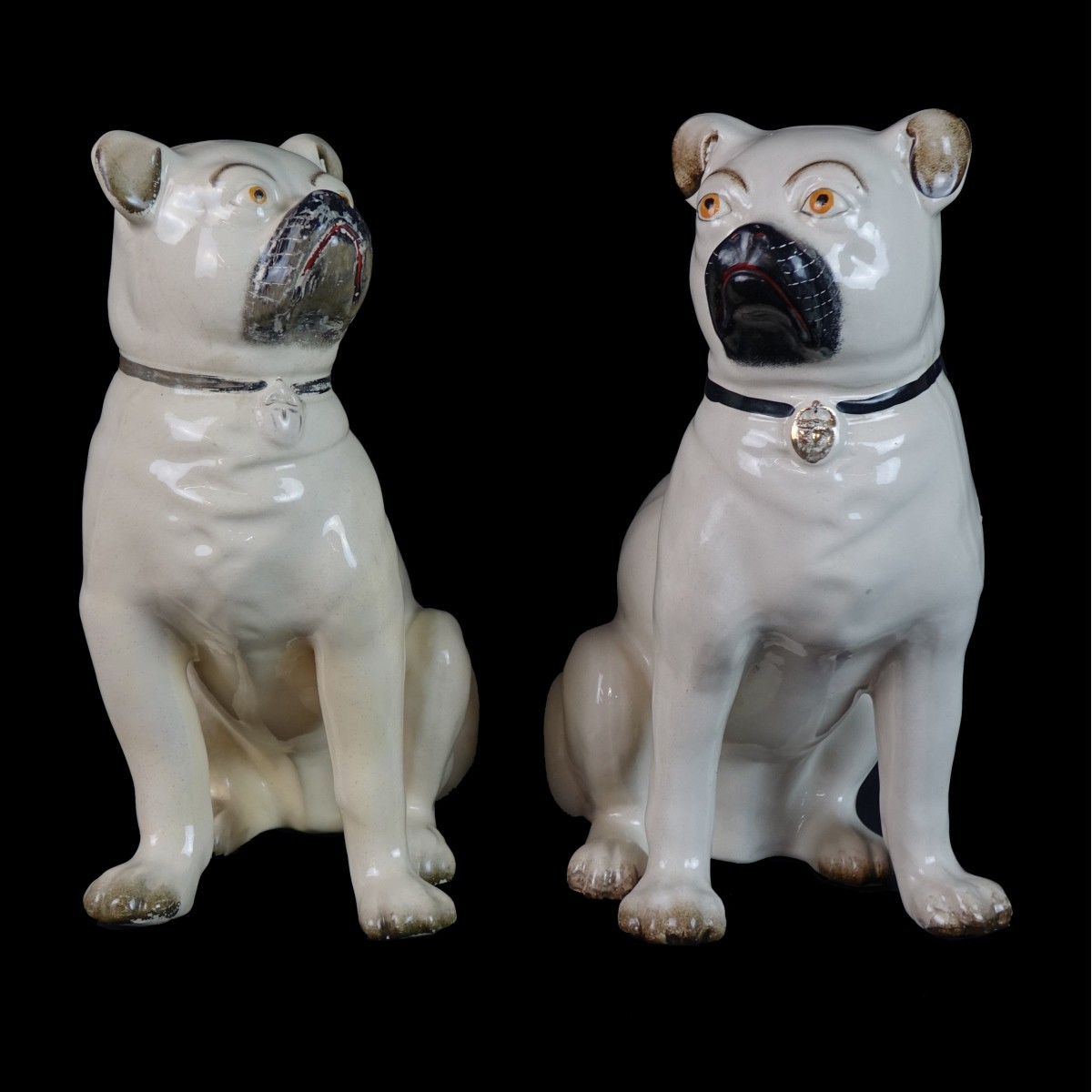 Pair of Staffordshire Figures