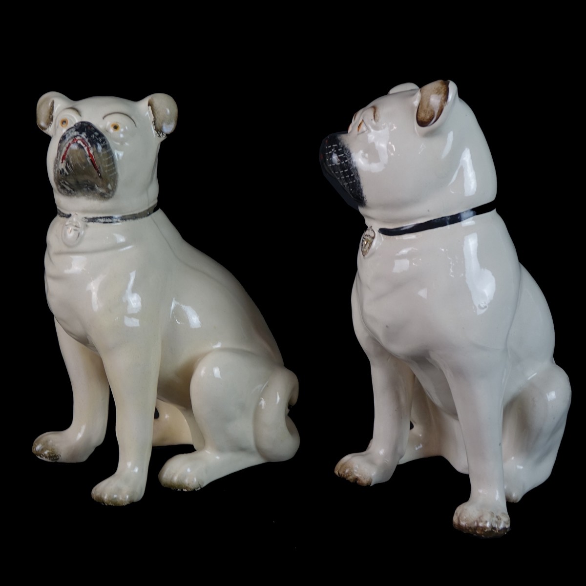 Pair of Staffordshire Figures