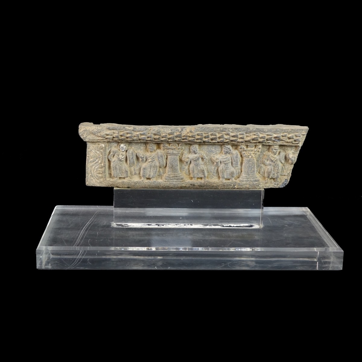 Antique Style Grecian Stoneware Votive