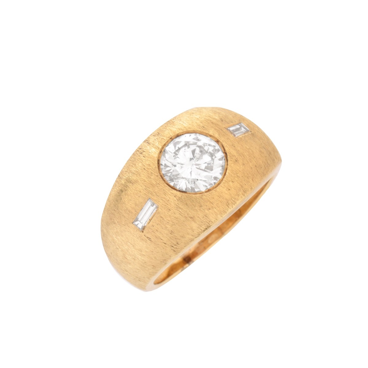 Diamond and 14K Ring