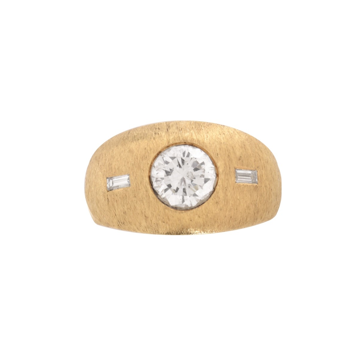 Diamond and 14K Ring