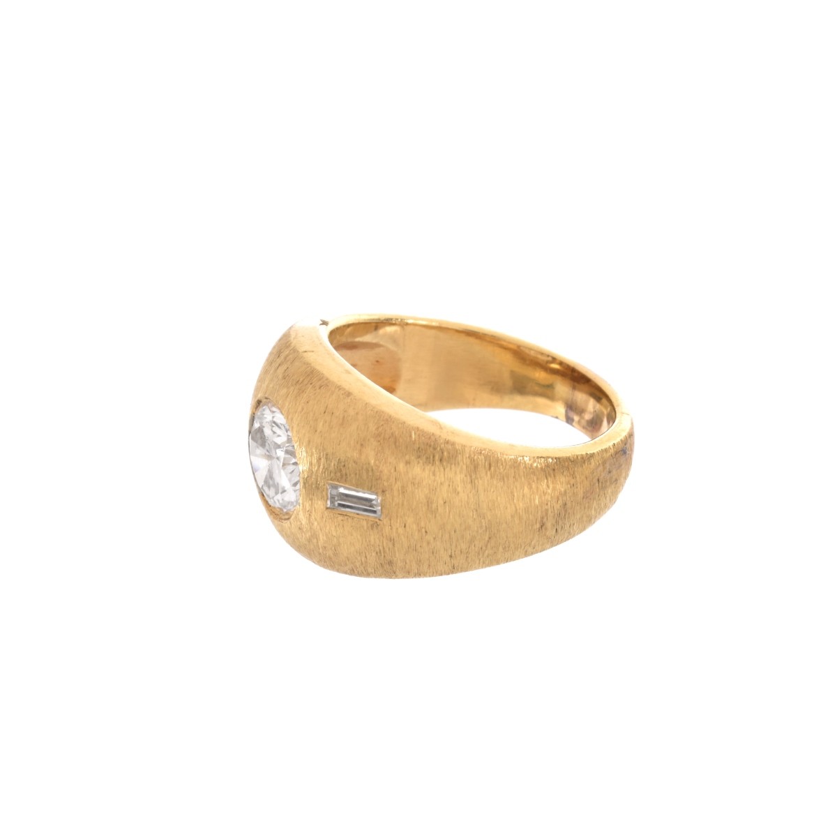 Diamond and 14K Ring