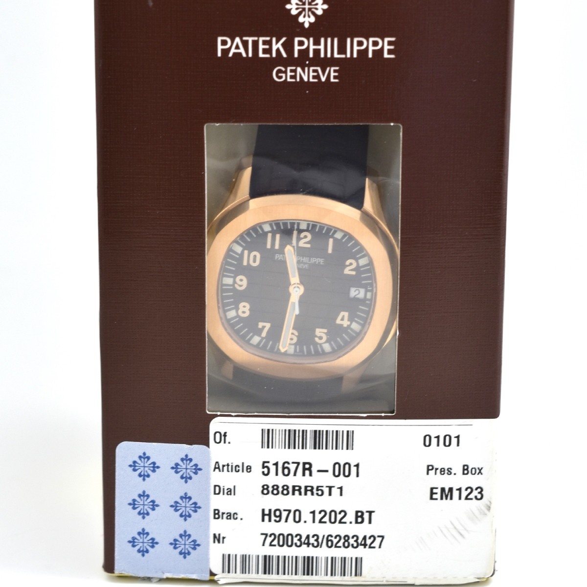 New Patek Philippe Aquanaut 5167R-001