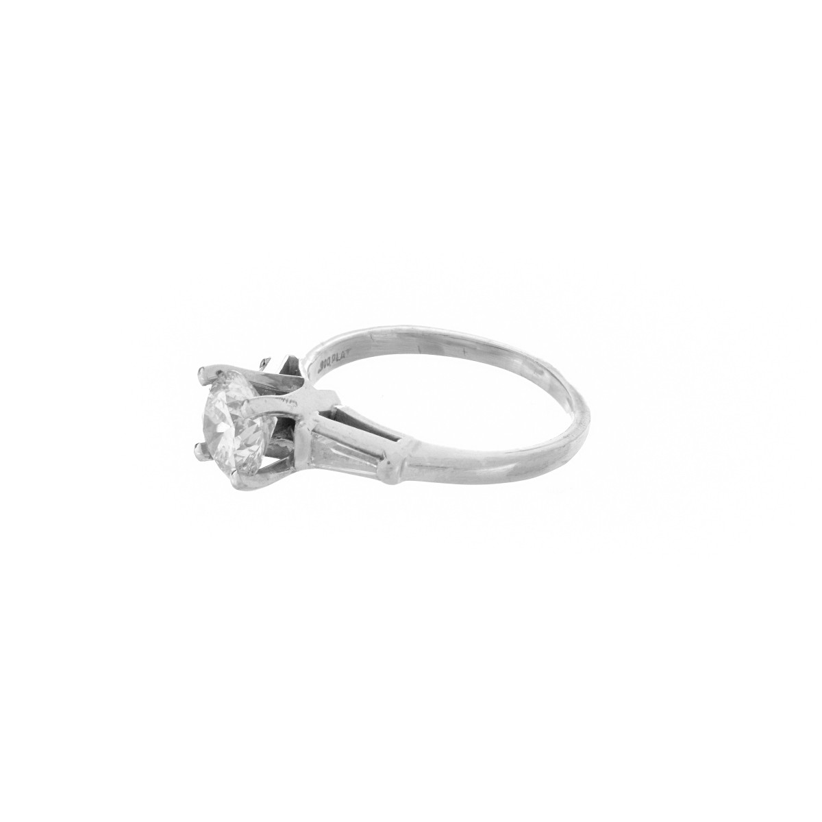 Diamond and Platinum Engagement Ring