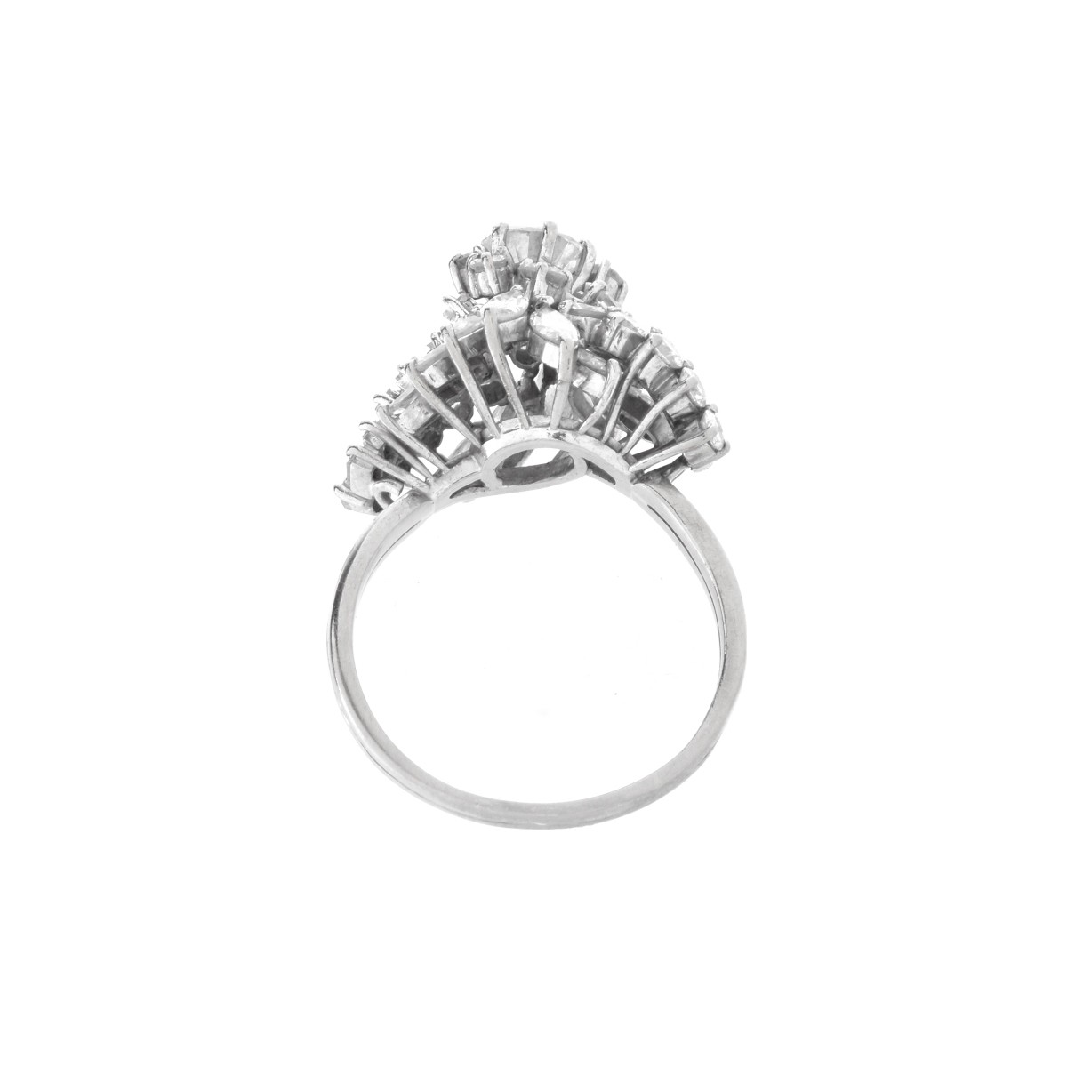 Diamond and 18K Ring