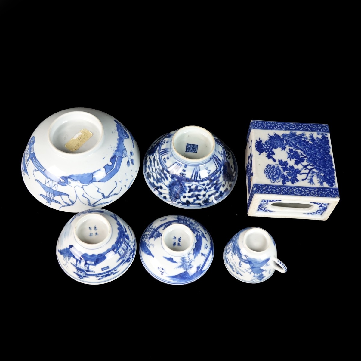 Six (6) 20th C. Chinese Tableware