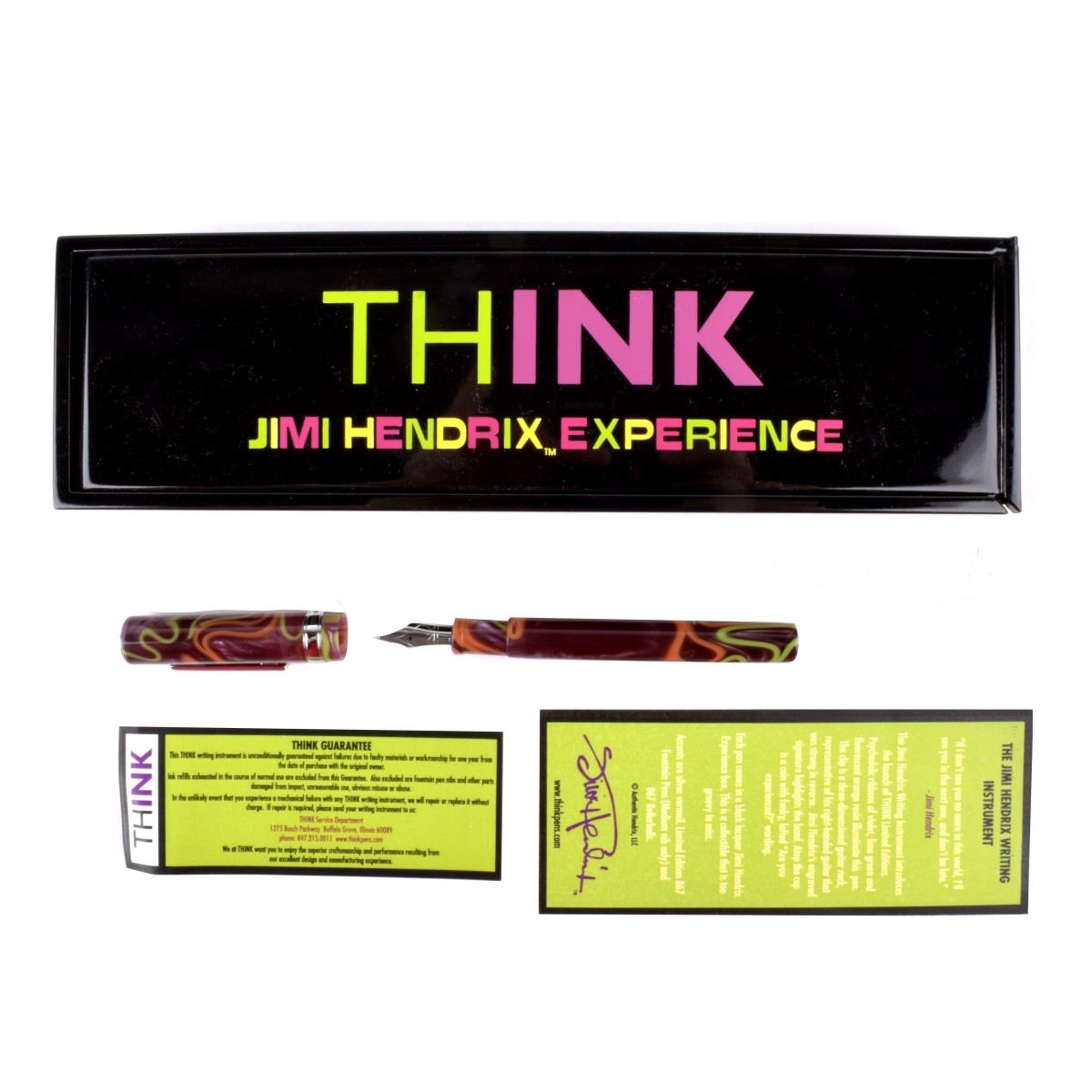 Jimi Hendrix Think Fountain Pen