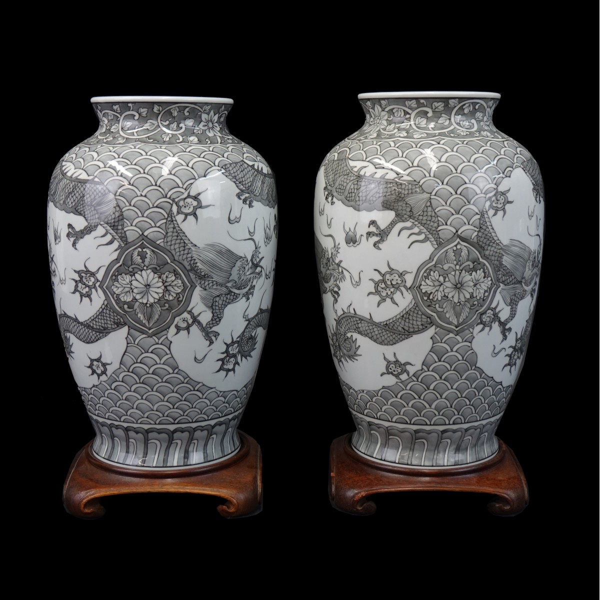 Pair of Chinese Vases