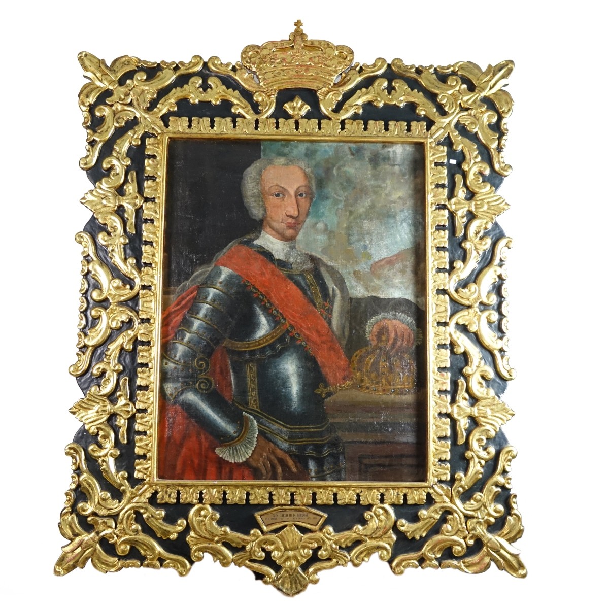 Antique Style O/C "King Charles III of Bourbon"