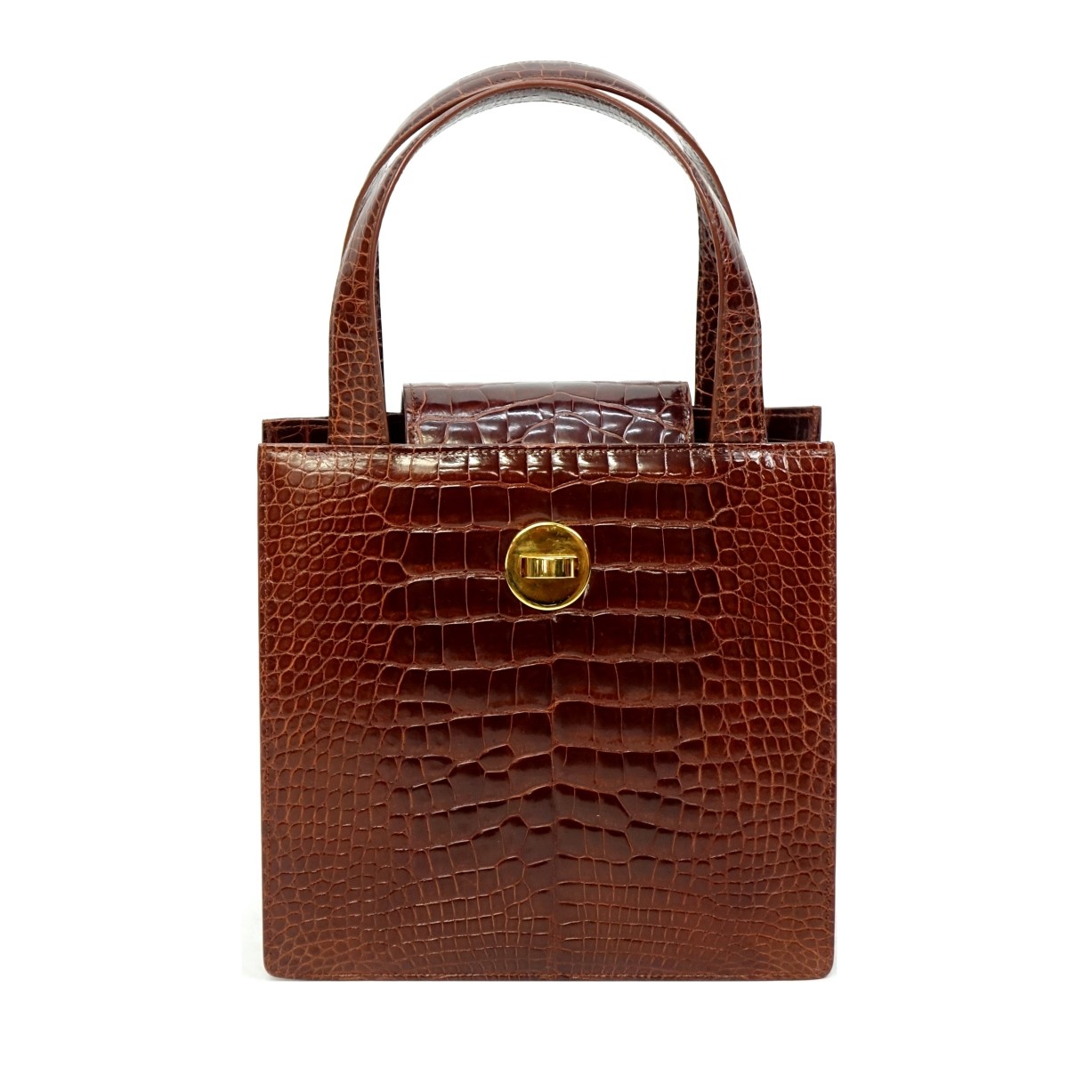 Bulgari Crocodile Handbag