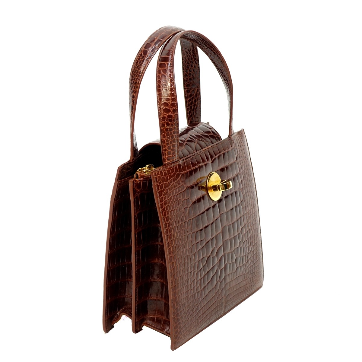 Bulgari Crocodile Handbag