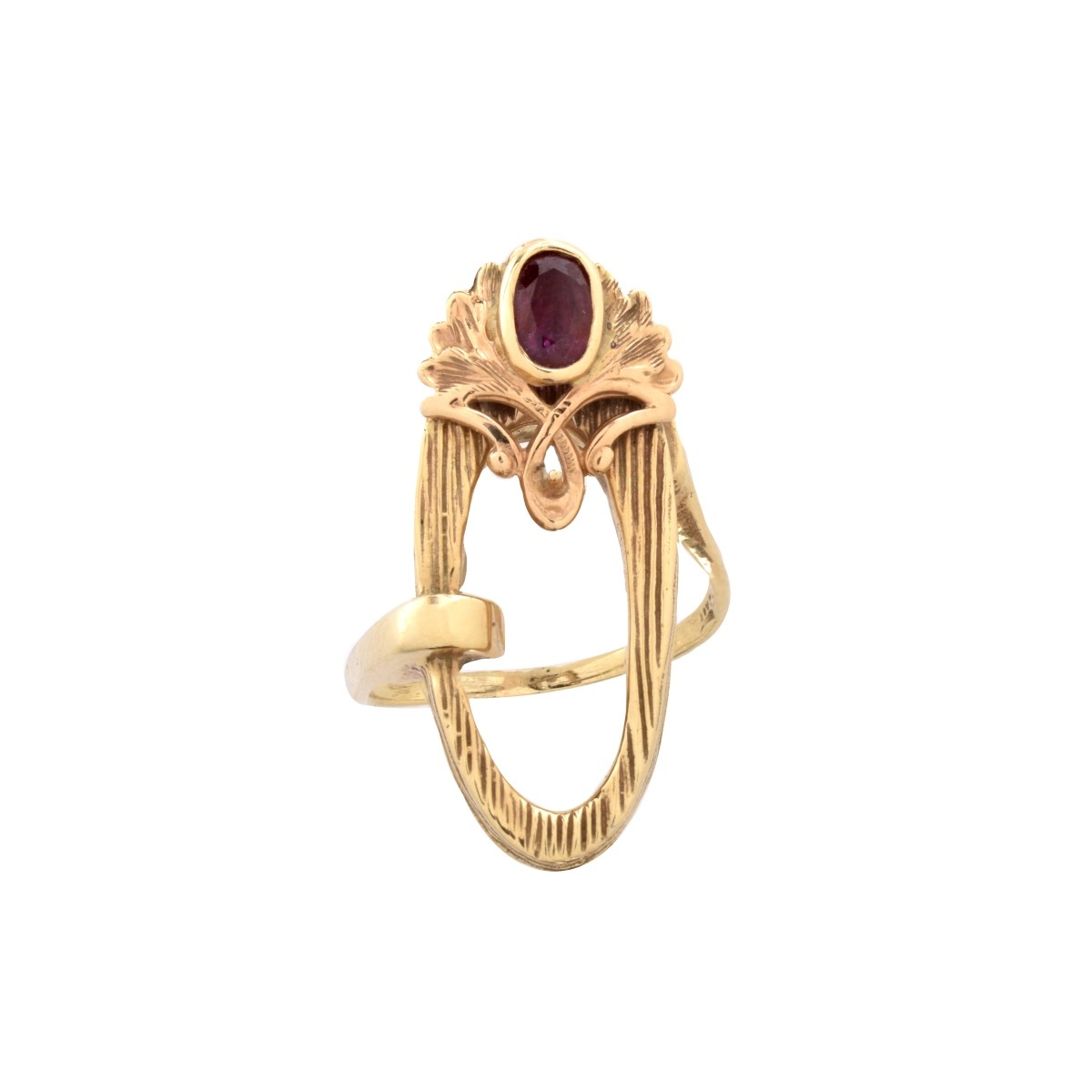Ruby and 14K Ring