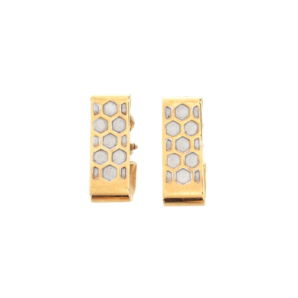 Three Pair 14K Earrings